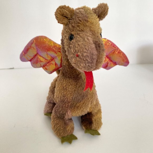 1998 TY Scorch Beanie Baby Dragon Plush Vintage - Picture 2 of 11
